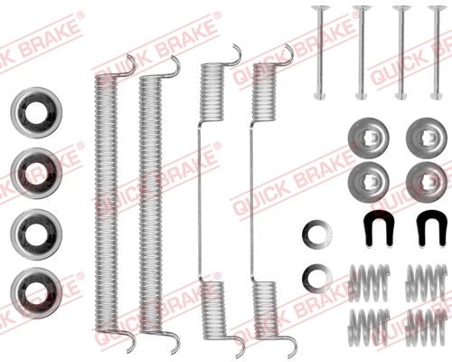 QUICK BRAKE Комплектующие, тормозная колодка 105-0543